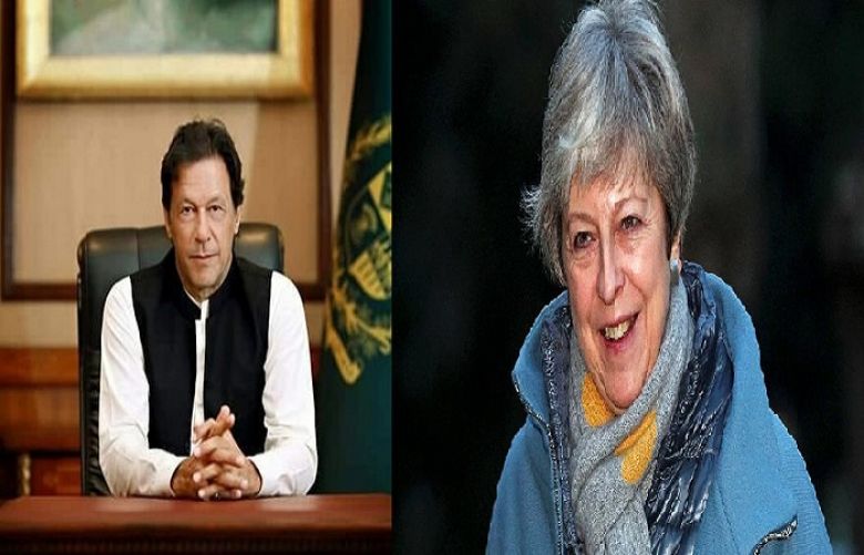 British Prime Minister Theresa May has lauded Prime Minister Imran Khan’s decision of releasing Indian air force pilot