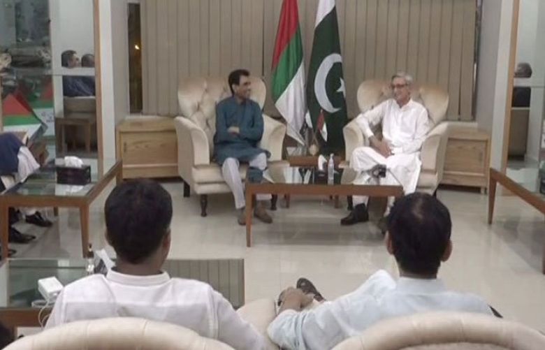 Jahangir Tareen met with the leadership of Muttahida Qaumi Movement-Pakistan