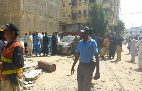 One killed, five hurt in gas explosion at Foodpanda office in Karachi