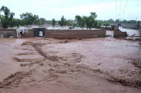 Three districts inundated in Balochistan