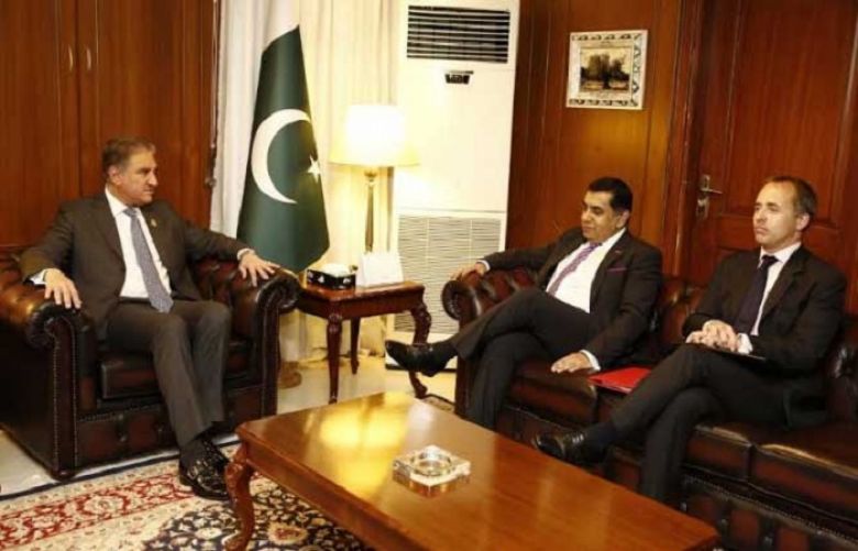Shah Mahmood stresses need of Pak-UK cooperation in trade, investment