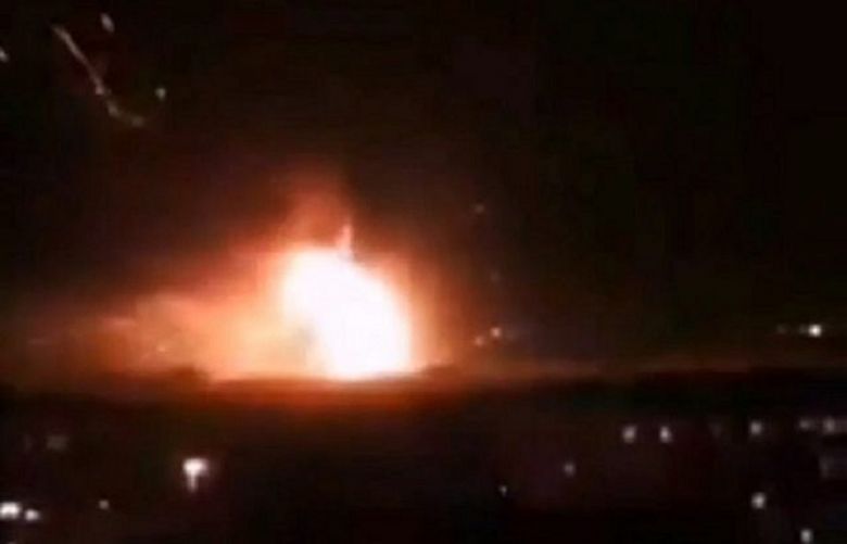 Israeli warplanes fired a number of missiles toward the Damascus 