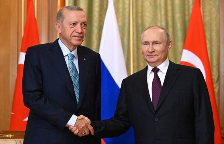 Turkish President Tayyip Erdogan and Russia’s Vladimir Putin