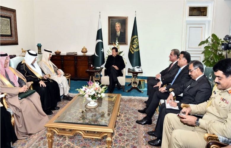 PM) Imran urged international community to play its role to solve the Kashmir issue
