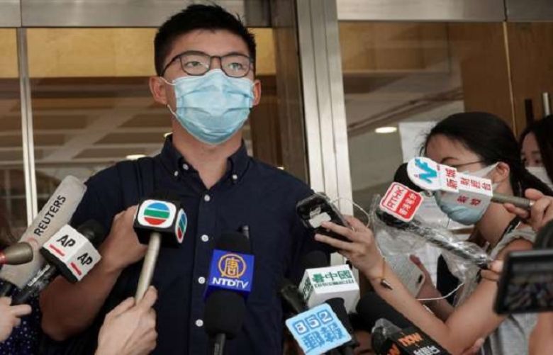 Pro-democracy activist Joshua Wong 