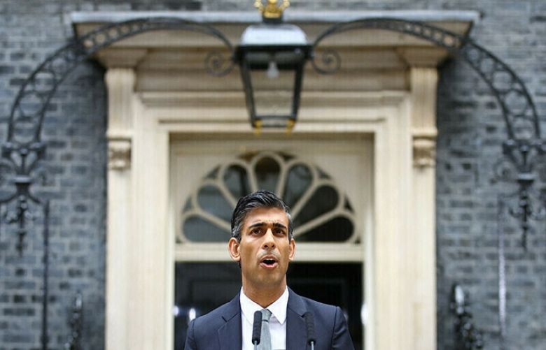 Britain’s new prime minister, Rishi Sunak