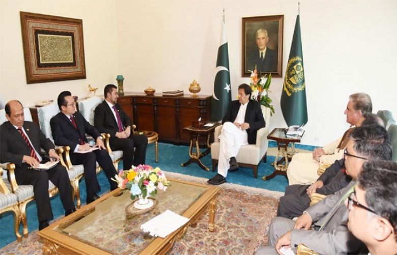 PM Imran appreciates Malaysia&#039;s principled position on Kashmir dispute