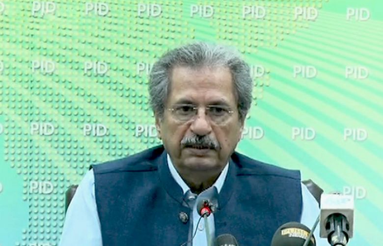 Federal Minister for Education Shafqat Mehmood