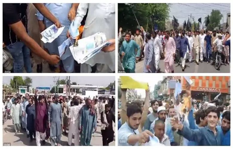 Exorbitant power bills: protests continue for third day