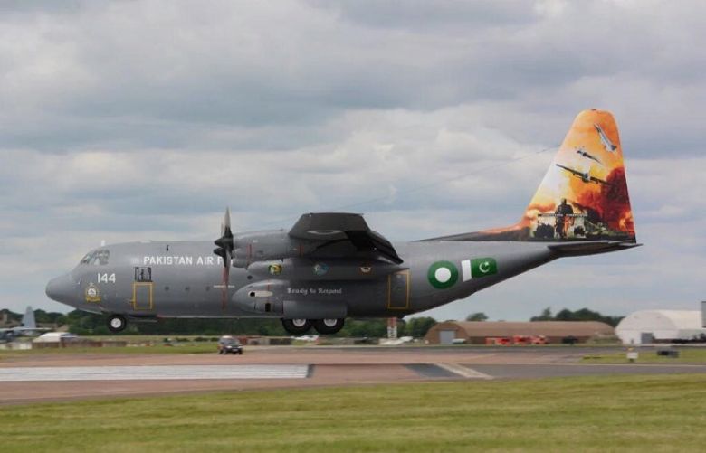 PAF C-130 made emergency Landing at PAF Base