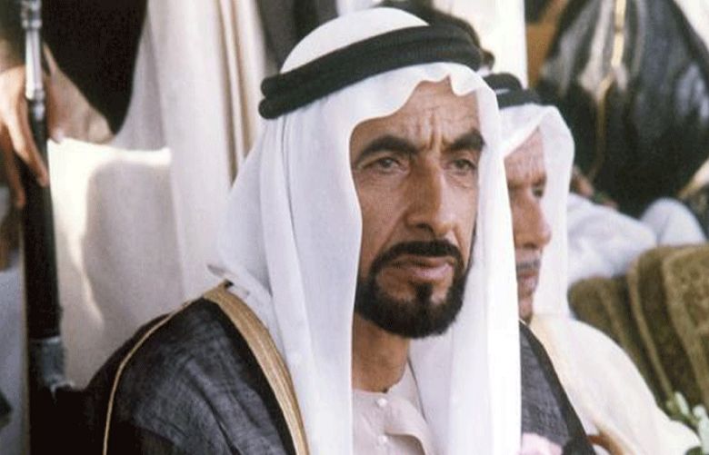 Sheikh Zayed, who died in 2004, ruled the UAE for 38 years and was instrumental in bringing about urban development in the country.