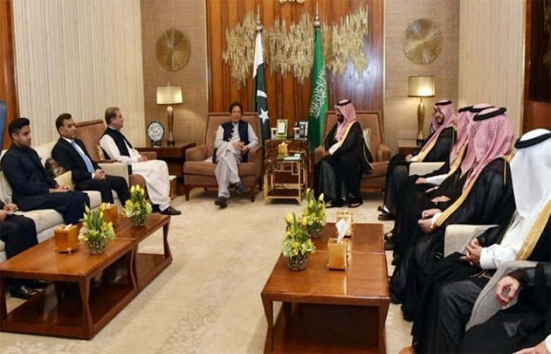 PM Imran, Saudi Crown Prince discuss bilateral relations