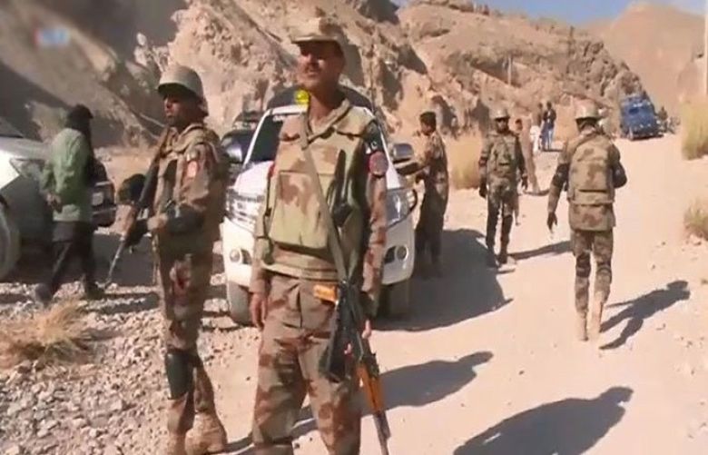 13 terrorists killed during clearance operation after attacks in Naushki, Panjgur
