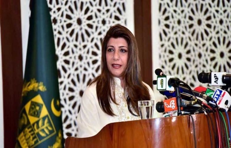 Foreign Office Spokesperson Aisha Farooqi