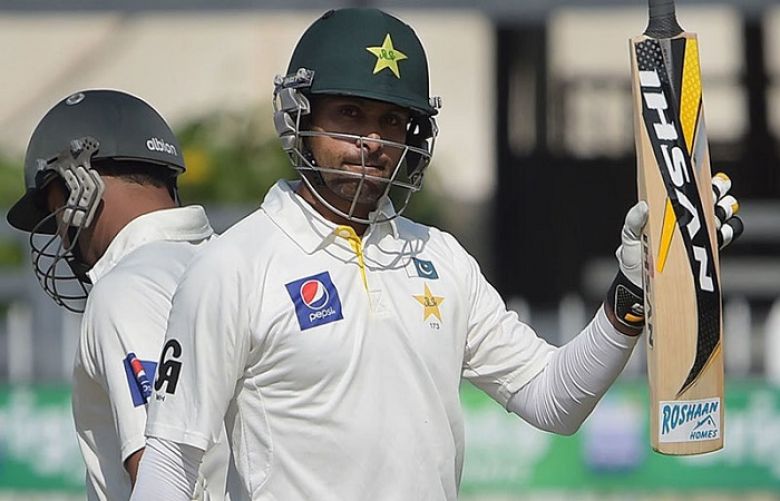 Pakistani bating against Australia