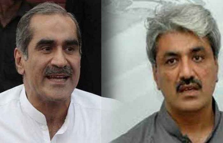  Saad Rafique along with his brother appeared at NAB 