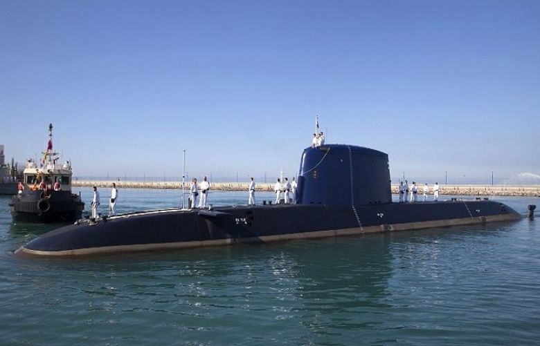 The Israeli military’s German-made Dolphin-Class submarine