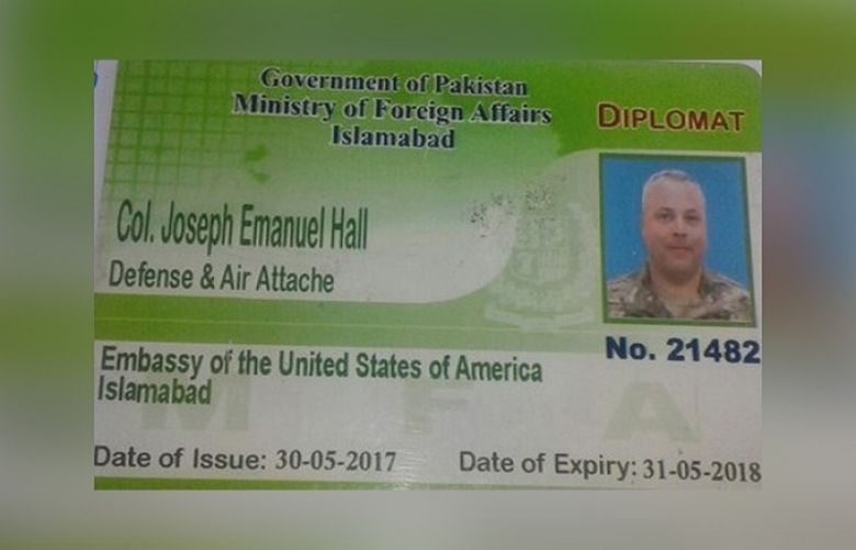Interior ministry requested to put US defence attaché’s name on ECL