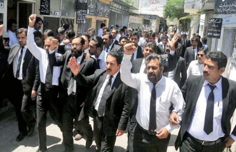 Lawyers' body announces countrywide strike on Thursday against govt's 'unconstitutional moves'