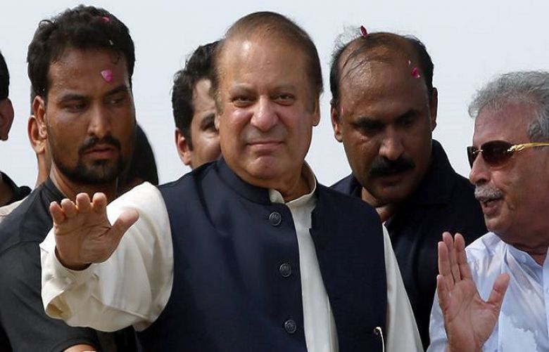 Nawaz appeared in court without his lawyer