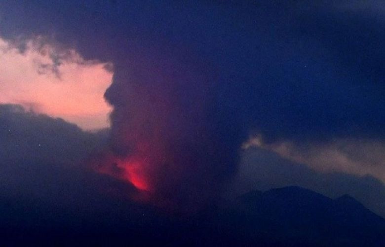 Volcanic eruption triggers highest-level alert in Japan