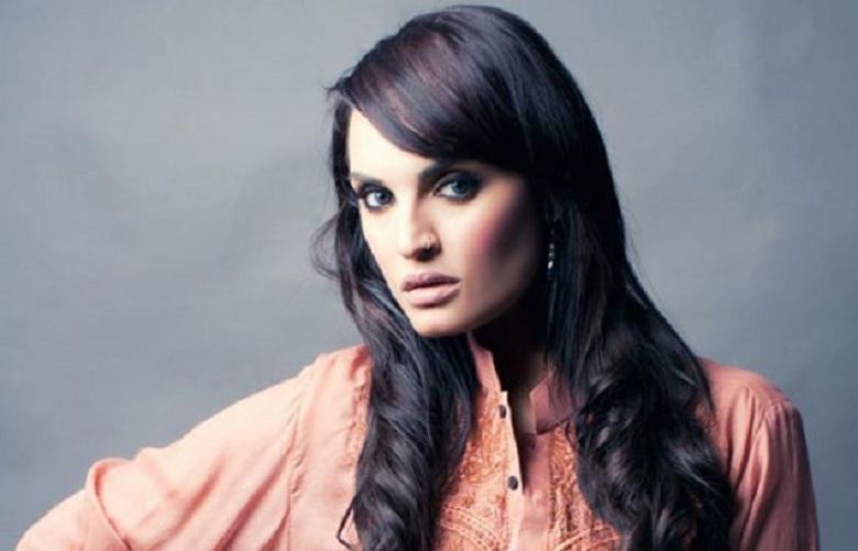 Famous Pakistani model and actress Nadia Hussein 