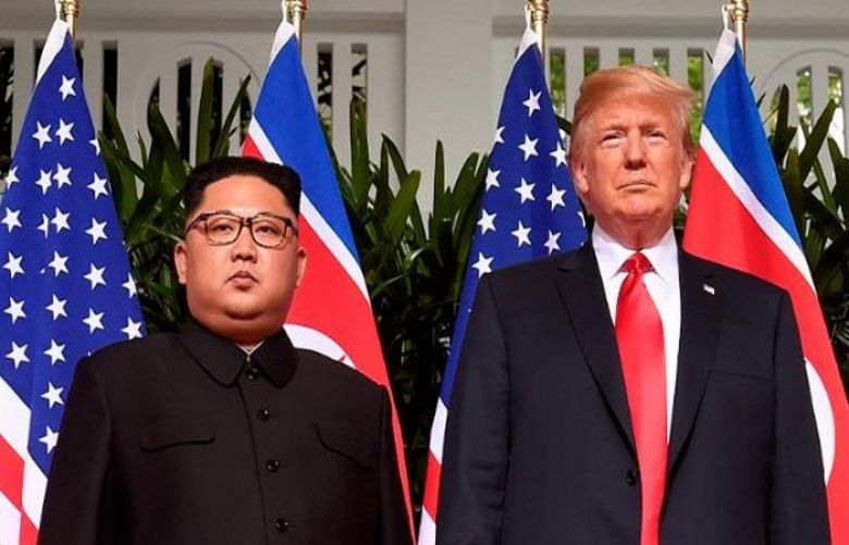 US President Donald Trump and Kim Jong-un