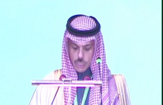 Saudi Minister of Foreign Affairs Prince Faisal bin Farhan Al Saud 