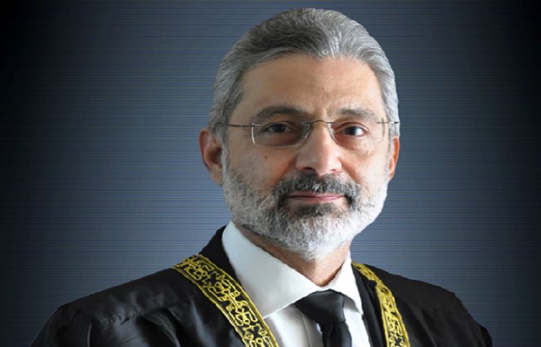 Senior Supreme Court judge Justice Qazi Faez Isa