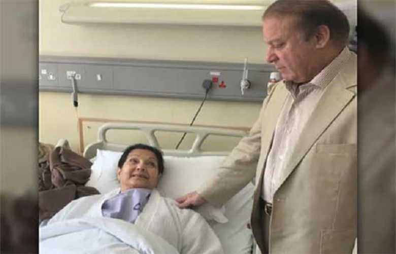 Kulsoom Nawaz opens her eyes after month-long coma