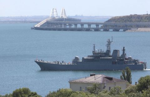 Ukraine drone attack damages Russian tanker near Crimea
