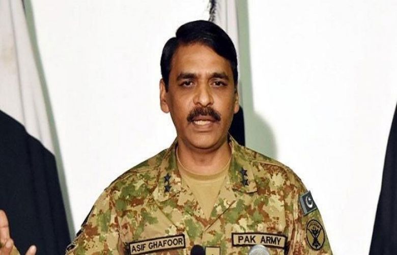 The Director General of Inter-Services Public Relations (ISPR) Major General Asif Ghafoor 