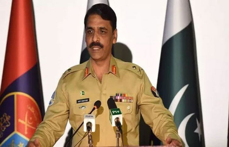 Pakistan Army spokesperson Major General Asif Ghafoor 