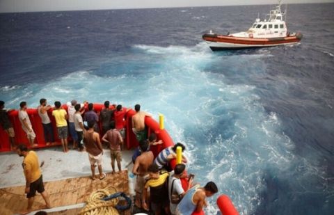2 dead, 57 rescued from migrant shipwrecks off Italy’s Lampedusa