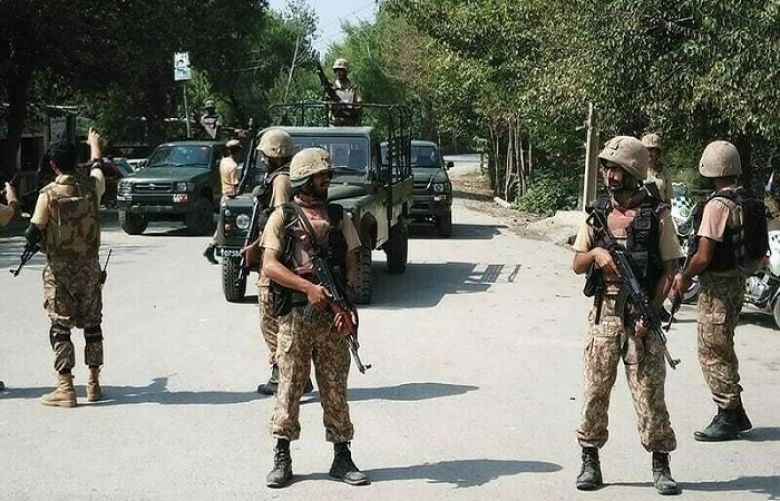 Two terrorists were killed by security forces during an intelligence-based operation in Mardan