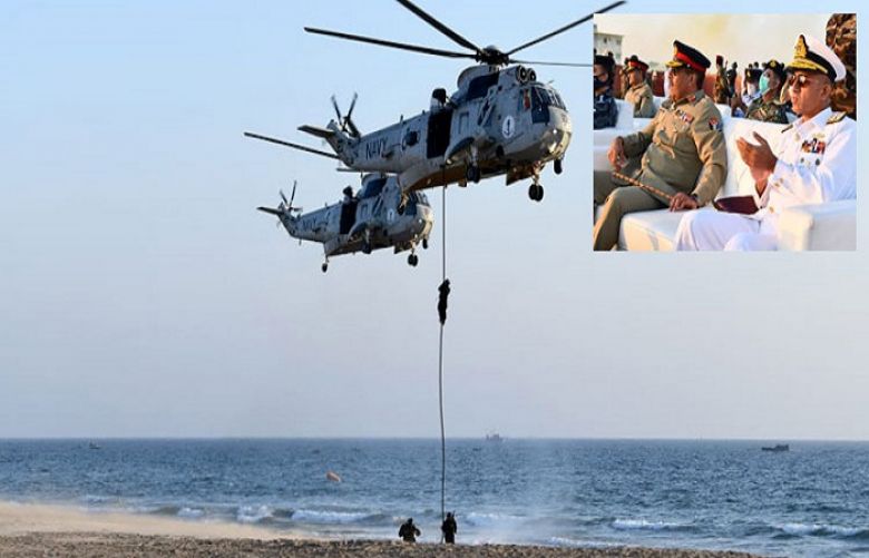 CJCSC lauds Pak Navy’s efforts for conducting multinational exercise in befitting manner