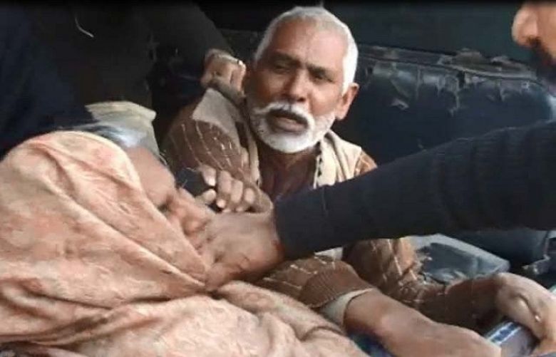 Multan police beat up elderly couple