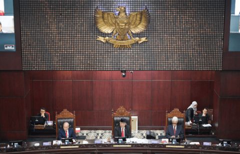 Indonesian chief justice dismissed over ethics breach