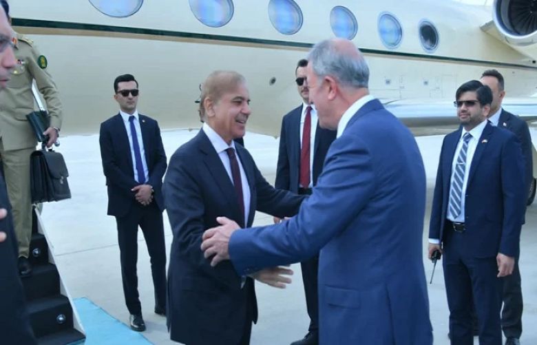 PM Shehbaz Sharif lands in Turkey on maiden visit