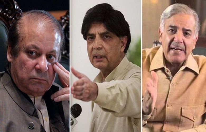 Sharif brothers at odds over awarding ticket to Chaudhry Nisar
