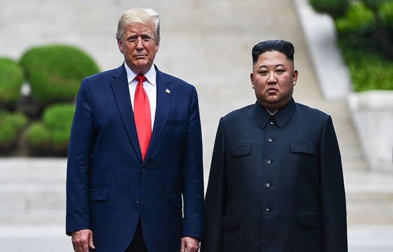 US President Donald Trump met with North Korean leader Kim Jong Un
