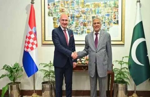 Pakistan, Croatia agree to boost political, economic relations