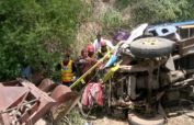 Khushab: 13 family members killed, 9 injured in mini-truck accident