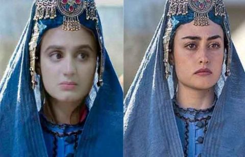 Hira Mani vs Esra Bilgic: Who looks more beautiful in Ertugrul Halime Sultan's getup
