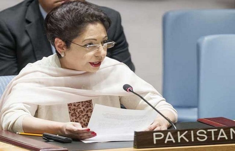Pakistan’s permanent representative Maleeha Lodhi