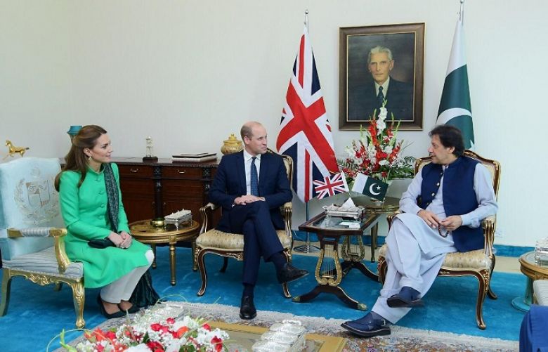 PM Imran hosts Prince William, Kate Middleton at Prime Minister House