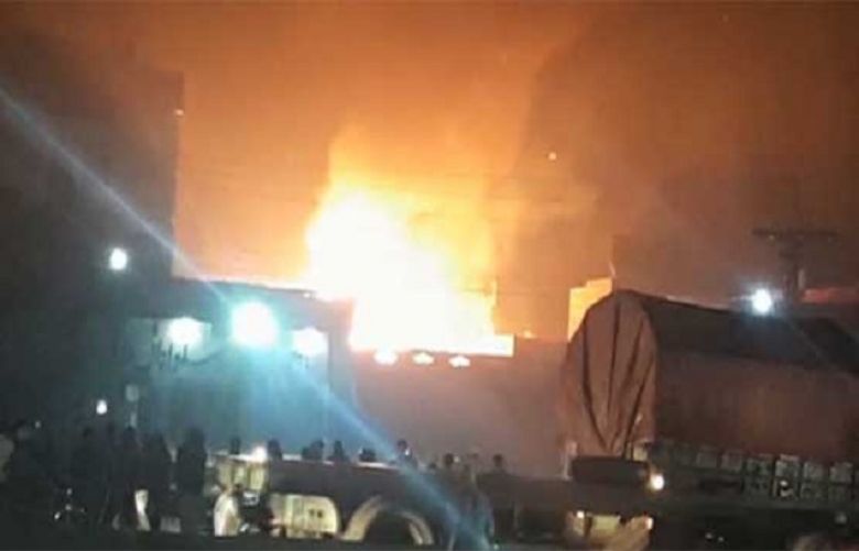 Lahore factory Fire: Eight killed and two inured