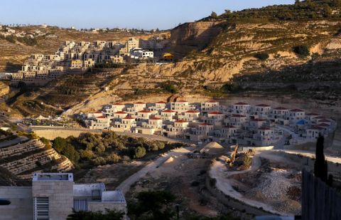 Illegal Israeli settlements in occupied West Bank