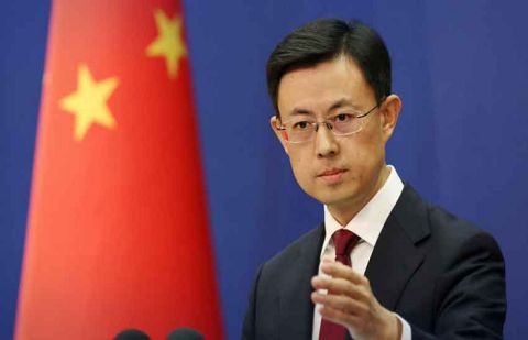 China urged calm and restraint by all sides