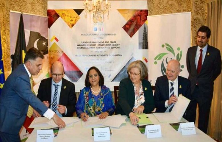 Pakistan, Belgium sign MoU to enhance trade and investment